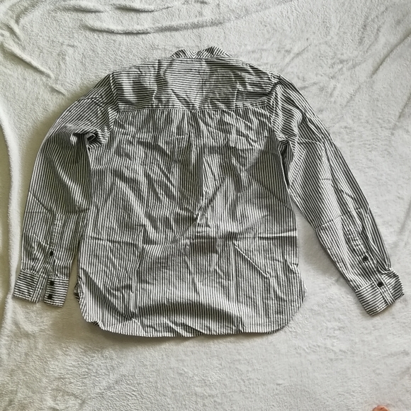 Dalia Collection Striped Pullover Blouse - Picture 3 of 3